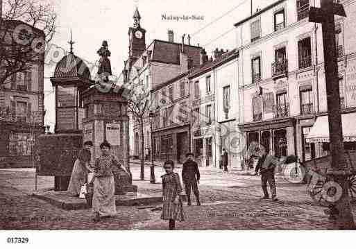 Ville de NOISYLESEC, carte postale ancienne