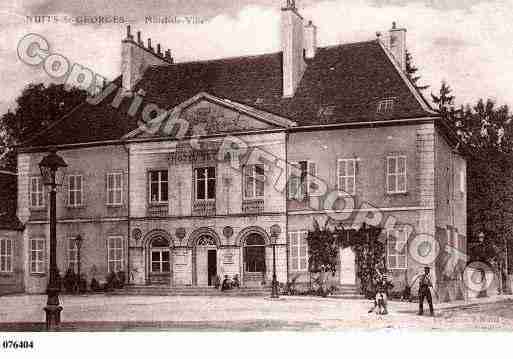 Ville de NUITSSAINTGEORGES, carte postale ancienne