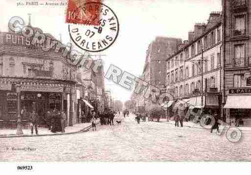 Ville de PARIS14, carte postale ancienne