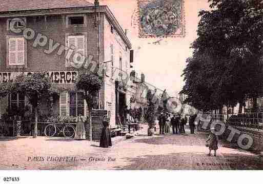Ville de PARISL\'HOPITAL, carte postale ancienne
