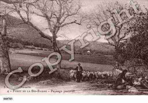 Ville de PLAND\'AUPS, carte postale ancienne Ville de PLAND\'AUPS, carte postale ancienne