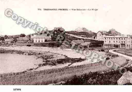 Ville de PLOUGASNOU, carte postale ancienne