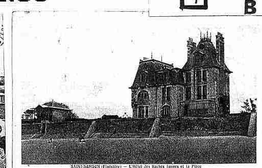 Ville de PLOUGASNOU, carte postale ancienne Ville de PLOUGASNOU, carte postale ancienne