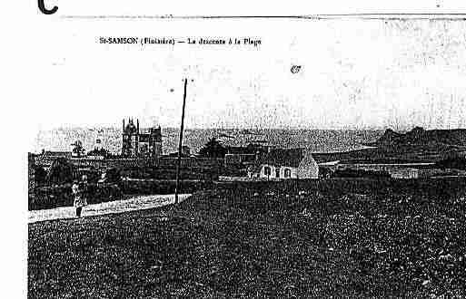 Ville de PLOUGASNOU, carte postale ancienne Ville de PLOUGASNOU, carte postale ancienne