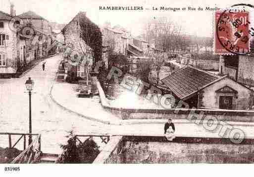 Ville de RAMBERVILLERS, carte postale ancienne