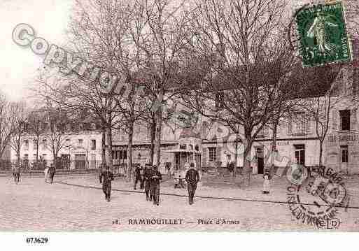 Ville de RAMBOUILLET, carte postale ancienne