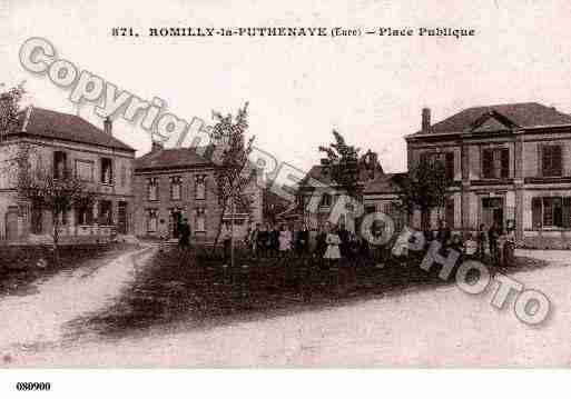 Ville de ROMILLYLAPUTHENAYE, carte postale ancienne