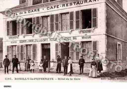 Ville de ROMILLYLAPUTHENAYE, carte postale ancienne