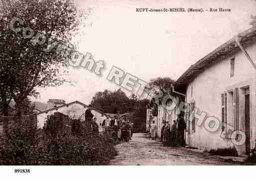 Ville de RUPTDEVANTSAINTMIHIEL, carte postale ancienne