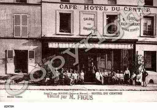 Ville de SAACYSURMARNE, carte postale ancienne