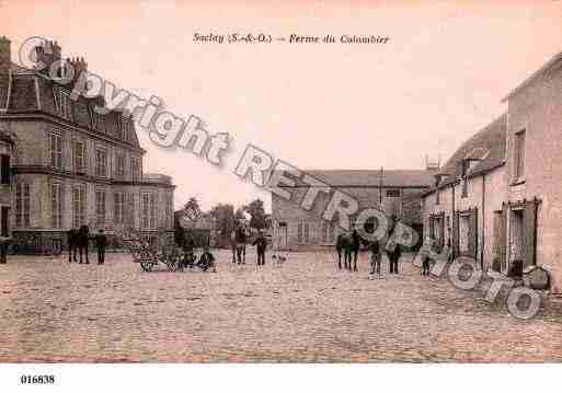 Ville de SACLAY, carte postale ancienne