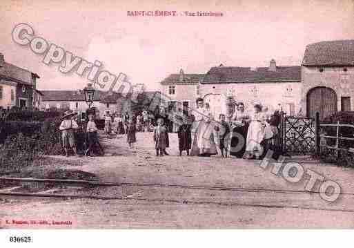 Ville de SAINTCLEMENT, carte postale ancienne