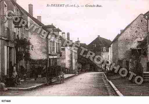 Ville de SAINTDESERT, carte postale ancienne