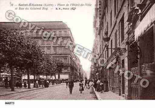 Ville de SAINTETIENNE, carte postale ancienne