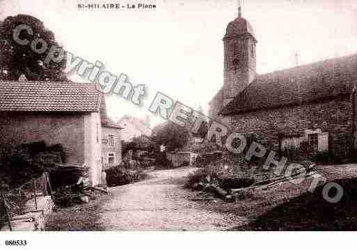 Ville de SAINTHILAIRE, carte postale ancienne