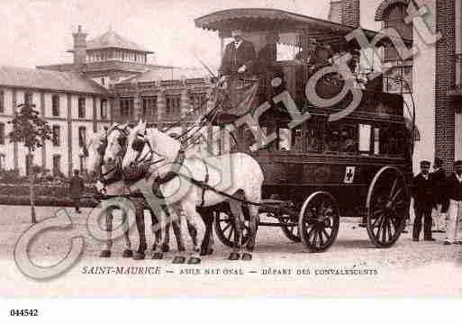 Ville de SAINTMAURICE, carte postale ancienne