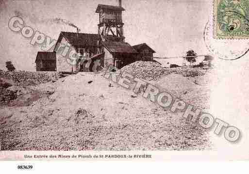 Ville de SAINTPARDOUXLARIVIERE, carte postale ancienne