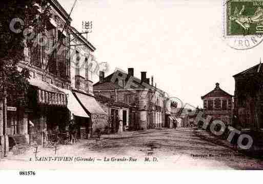 Ville de SAINTVIVIENDEMEDOC, carte postale ancienne