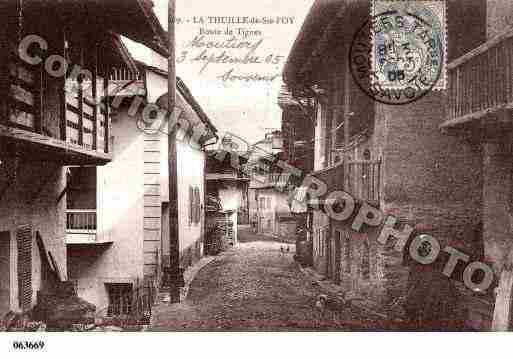 Ville de SAINTEFOYTARENTAISE, carte postale ancienne