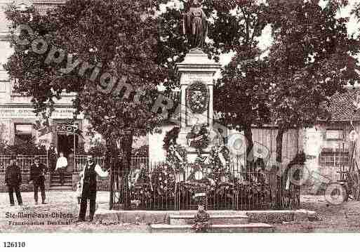 Ville de SAINTEMARIEAUXCHENES, carte postale ancienne