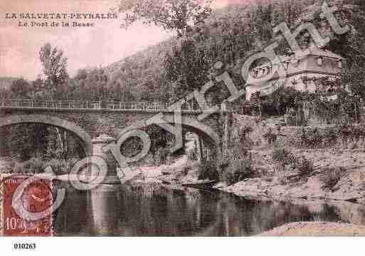 Ville de SALVETATPEYRALES, carte postale ancienne