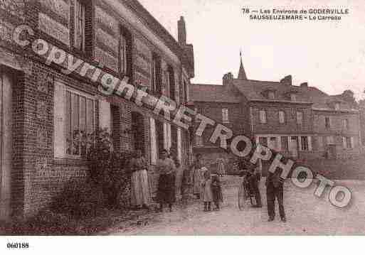 Ville de SAUSSEUZEMAREENCAUX, carte postale ancienne