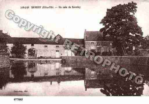 Ville de SAVOISY, carte postale ancienne