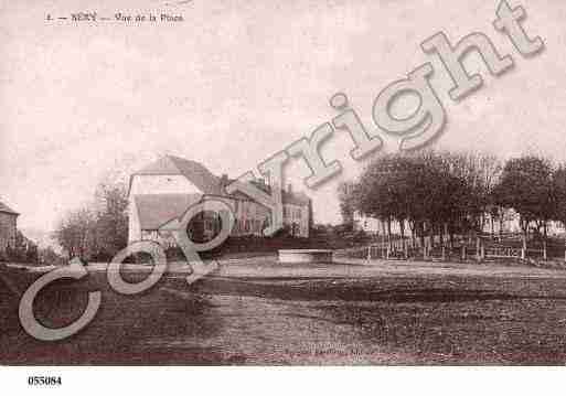 Ville de SERY, carte postale ancienne