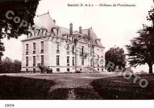 Ville de SOUANCEAUPERCHE, carte postale ancienne