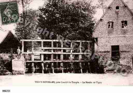 Ville de TIGNYNOYELLE, carte postale ancienne