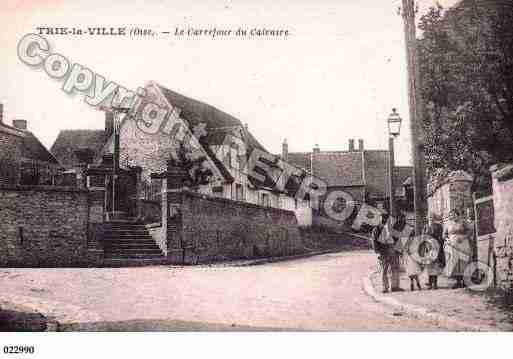 Ville de TRIELAVILLE, carte postale ancienne Ville de TRIELAVILLE, carte postale ancienne