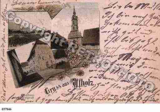 Ville de UFFHOLTZ, carte postale ancienne