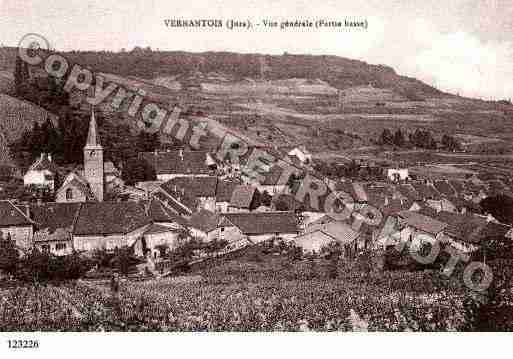 Ville de VERNANTOIS, carte postale ancienne