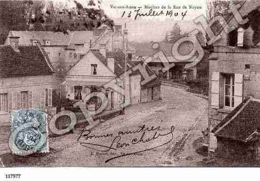 Ville de VICSURAISNE, carte postale ancienne