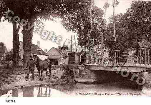 Ville de VILLABON, carte postale ancienne