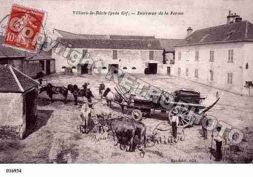 Ville de VILLIERSLEBACLE, carte postale ancienne