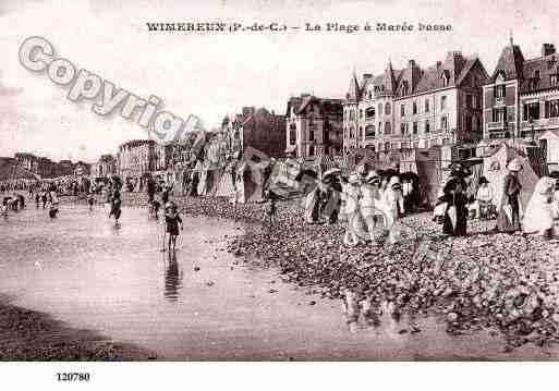 Ville de WIMEREUX, carte postale ancienne