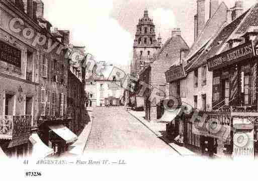 Ville de ARGENTAN, carte postale ancienne