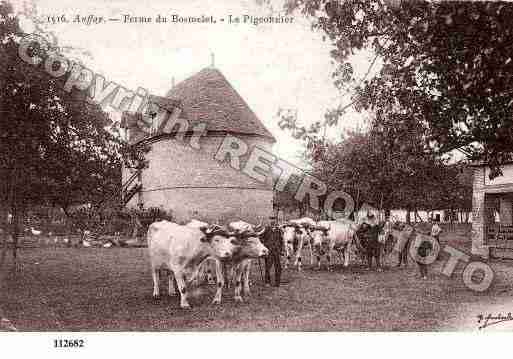 Ville de AUFFAY, carte postale ancienne