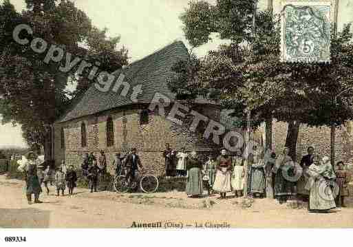 Ville de AUNEUIL, carte postale ancienne