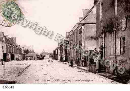 Ville de BAILLEUL, carte postale ancienne