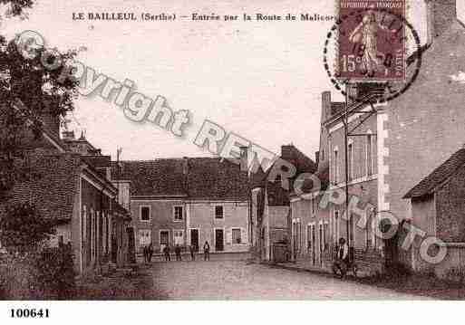 Ville de BAILLEUL, carte postale ancienne