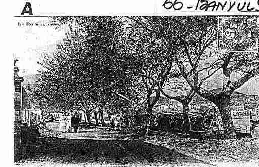 Ville de BANYULS, carte postale ancienne