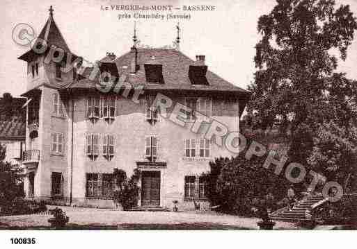 Ville de BASSENS, carte postale ancienne