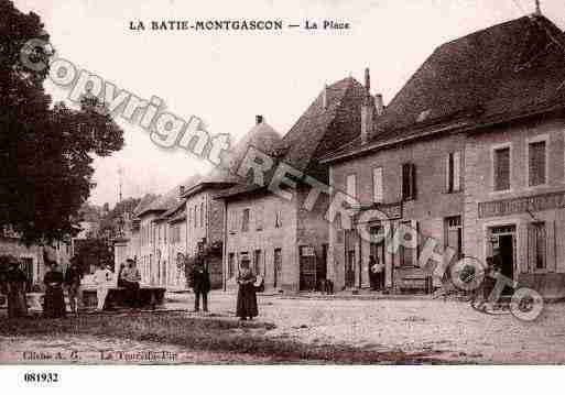 Ville de BATIEMONTGASCON(LA), carte postale ancienne Ville de BATIEMONTGASCON(LA), carte postale ancienne