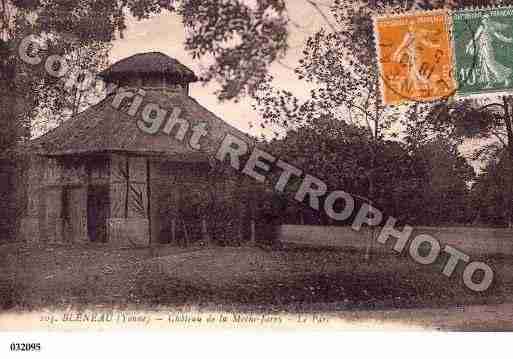 Ville de BLENEAU, carte postale ancienne