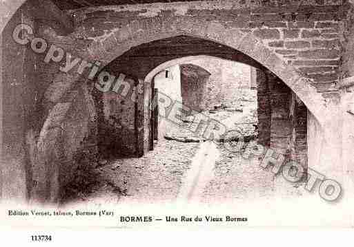 Ville de BORMESLESMIMOSAS, carte postale ancienne