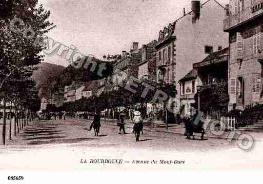 Ville de BOURBOULE(LA), carte postale ancienne