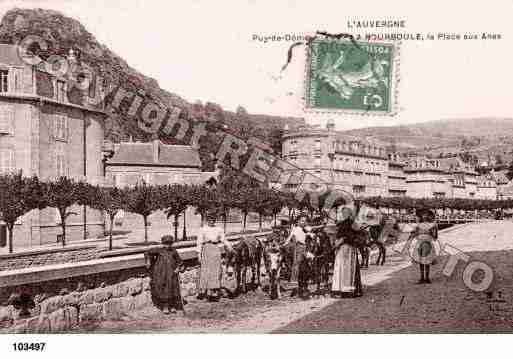 Ville de BOURBOULE(LA), carte postale ancienne