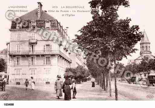 Ville de BOURBOULE(LA), carte postale ancienne